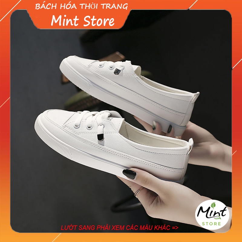 Giày thể thao nữ giá rẻ, giày đế bằng đẹp đi chơi xinh xắn G 146