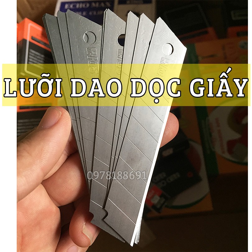 Lưỡi dao dọc giấy SDI loại to, nhỏ - HUMA