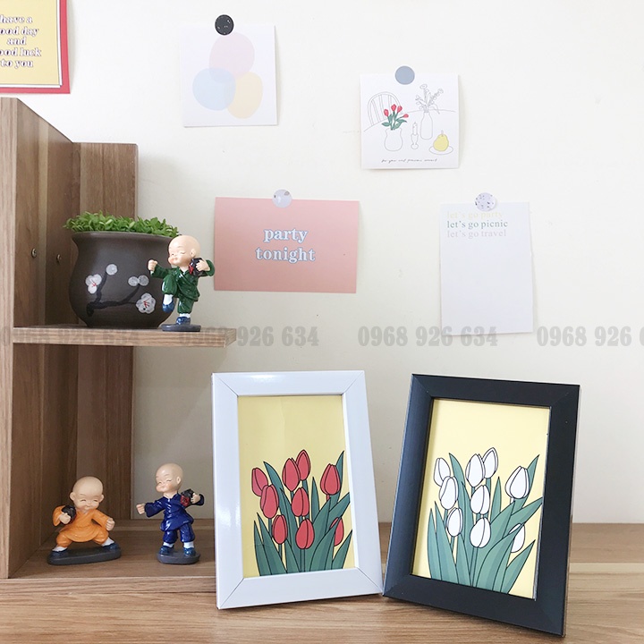 Khung ảnh để bàn FREESHIP Khung tranh ảnh để bàn cao cấp, sang trọng, decor không gian sống, lưu giữ từng khoảnh khắc