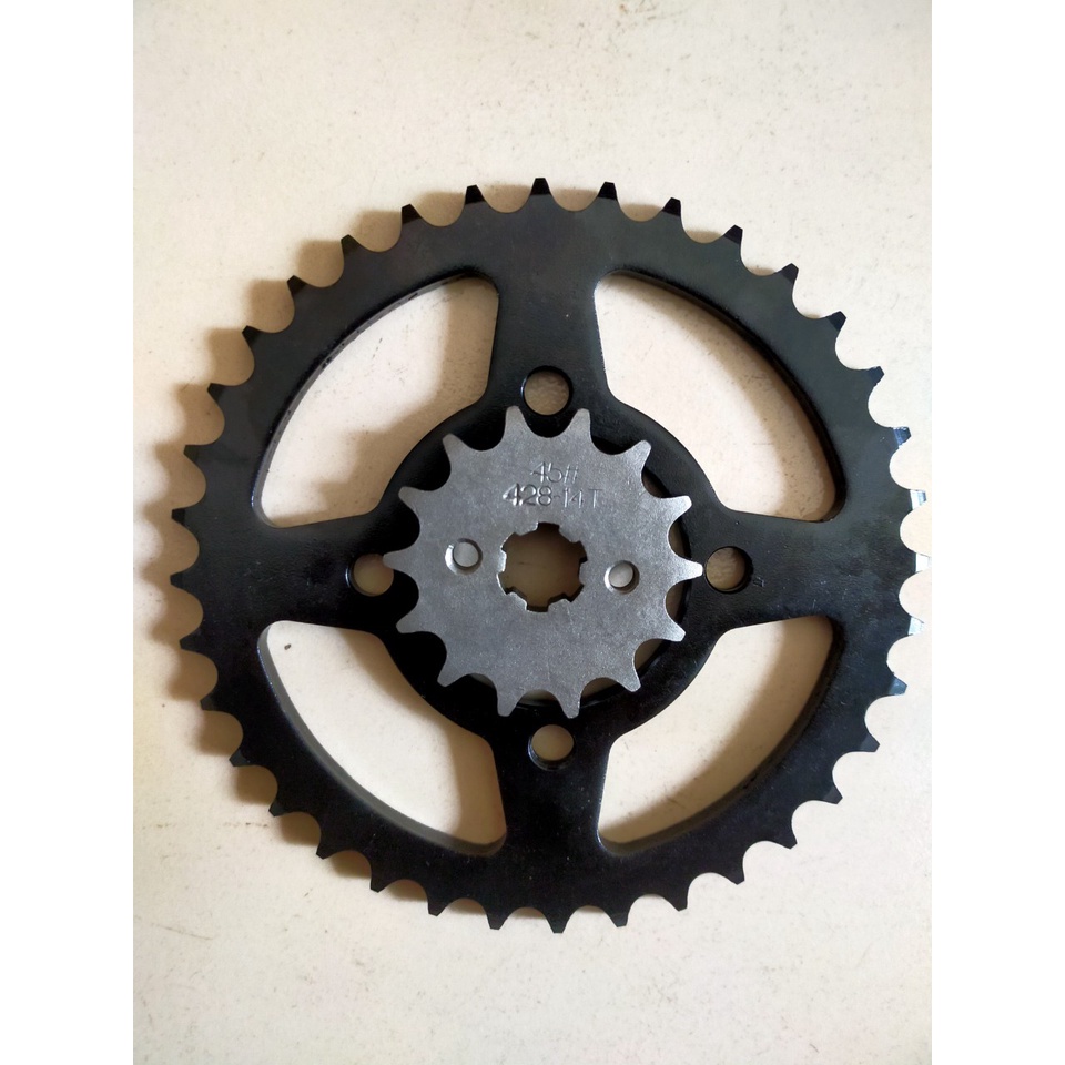 Nhông sên dĩa Wave RS Trung Quốc 14T-36T-106L