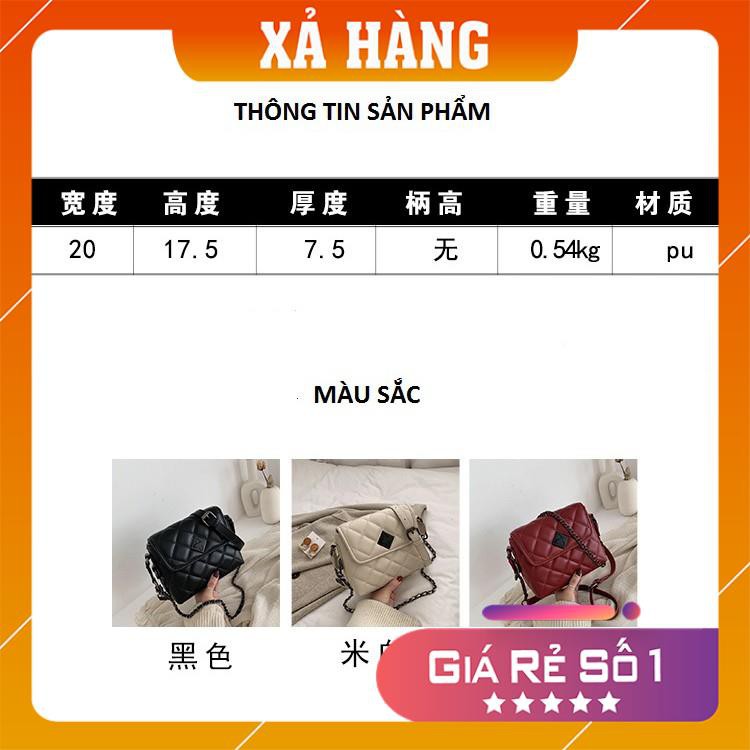 Túi xách nữ đeo chéo đeo vai kẹp nách siêu đẹp khóa con thoi ( Hàng chuẩn ảnh) - Giá Tốt
