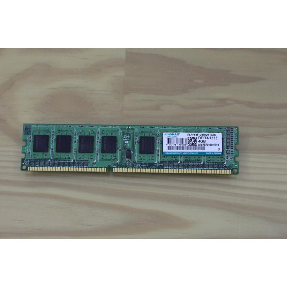 hàng chính hãng -  RAM KingMax 4GB DDR3 Bus 1333Mhz - KingMax 4GB DDR3 Bus 1333Mhz + TẶNG TÍP TẢN NHIỆT CHO CPU