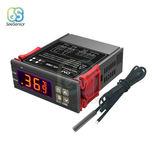 Bộ Điều Khiển Nhiệt Độ STC-1000 STC-3000 STC-3008 STC-3018 LED 12V 24V 110V 220V