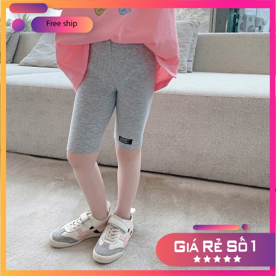 Quần Legging ngố đùi Cotton Mùa Hè Tiện Lợi Cho Bé Gái Songngukids