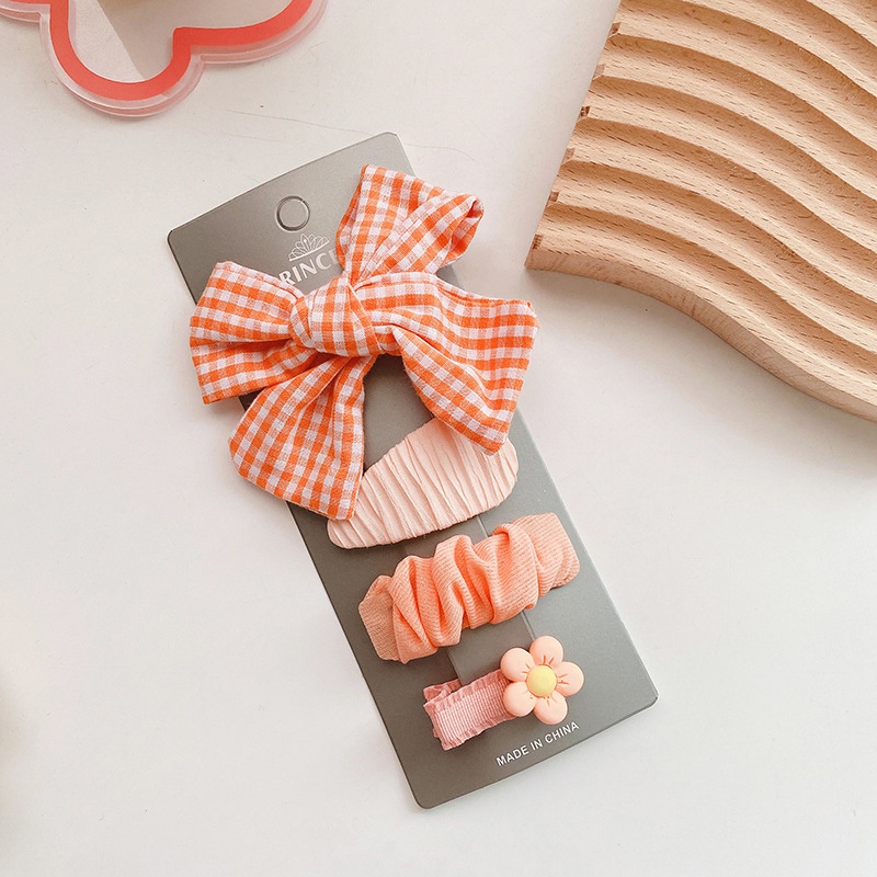 Set 4 Kẹp Tóc Họa Tiết Hoạt Hình Dễ Thương Cho Bé Gái