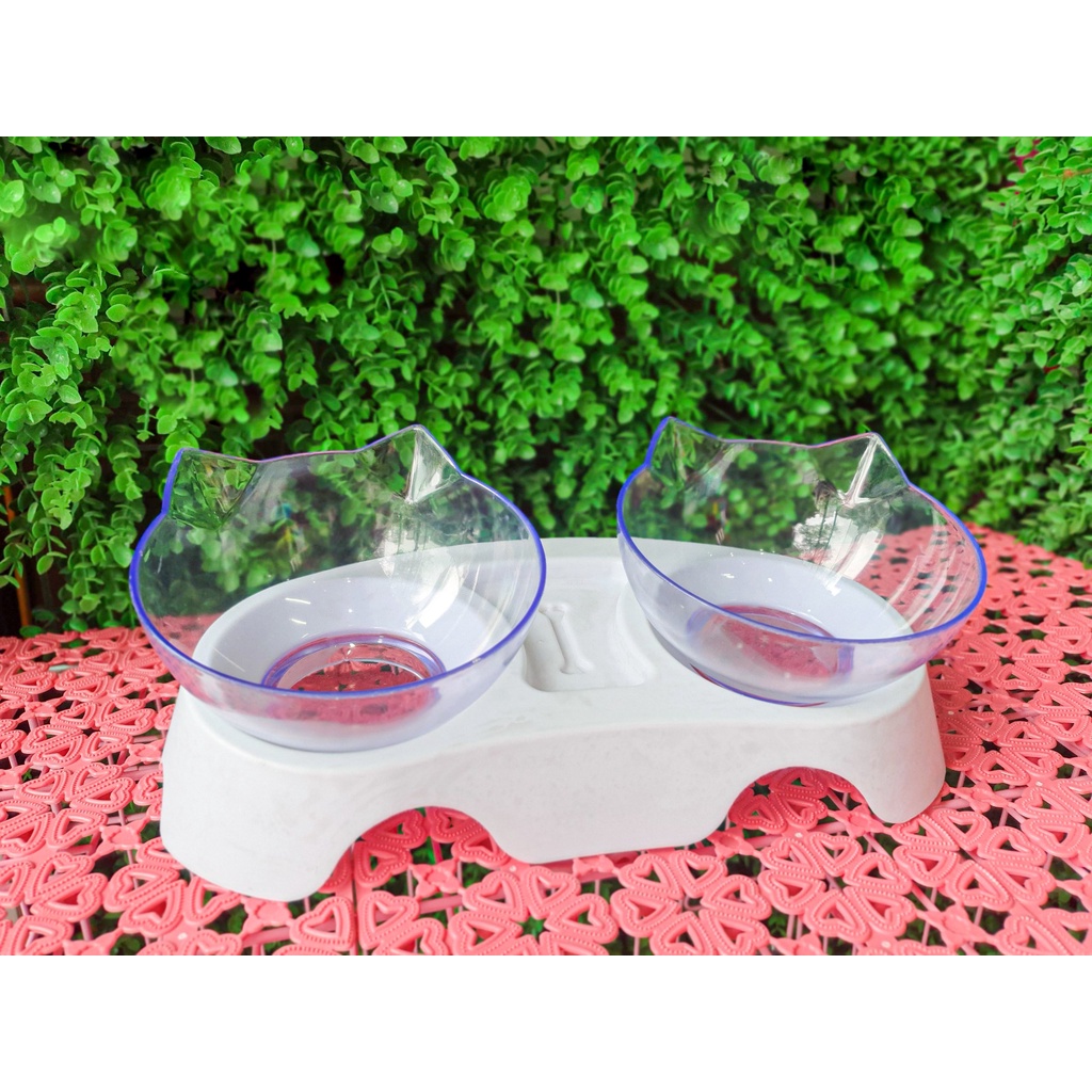BÁT ĐÔI MẶT MÈO TRONG SUỐT - (13.5cm*2)