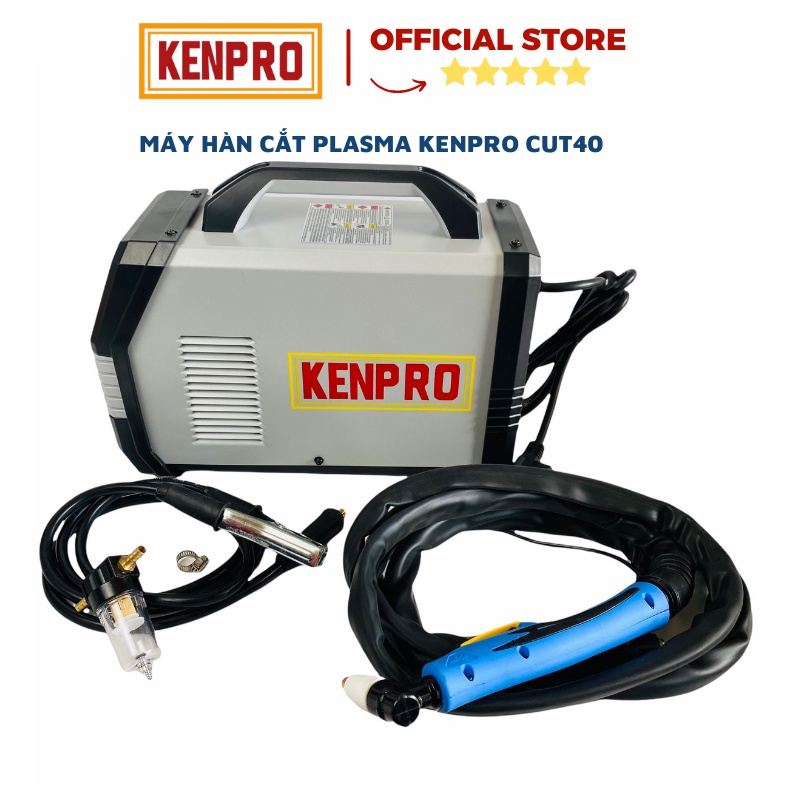 [Mã BMBAU300 giảm 10% đơn 499K] Máy Hàn Cắt Plasma Kenpro CUT40 Có Khả Năng Cắt Sắt Dày 12mm Bảo Hành 12 Tháng