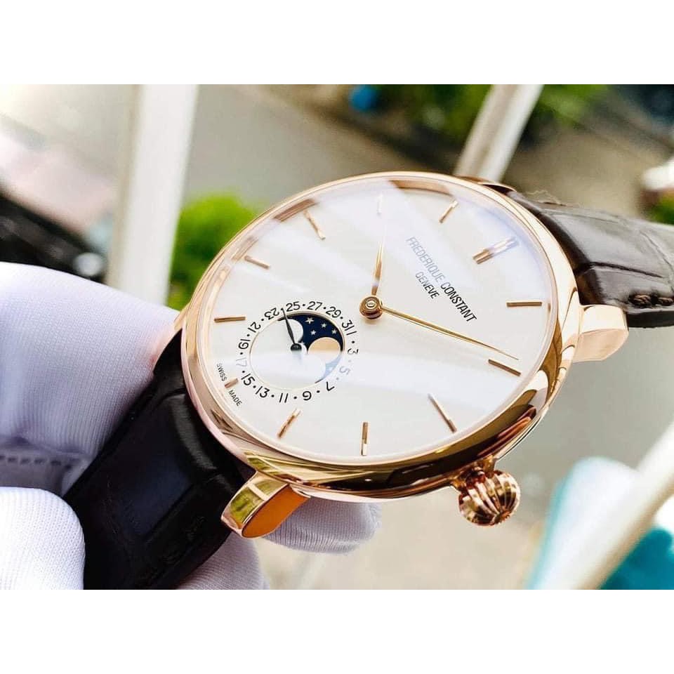 Đồng hồ nam chính hãng Frederique Constant FC-705V4S4 - máy cơ tự động - Kính sapphire nguyên khối