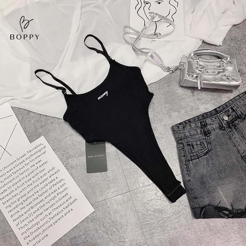 Áo body, bodysuit Marry, áo hai dây,A001