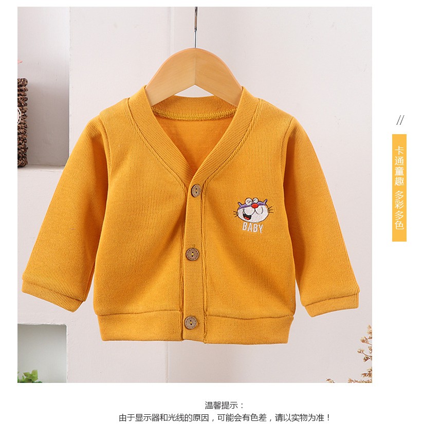 Quần áo trẻ em mùa đôngFREESHIPÁo khoác phong cách Cardigan cho bé