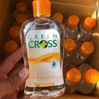 Nước Rửa Tay Green Cross Hương Dưa Táo 250ml