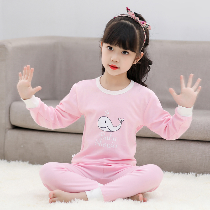 Bộ Đồ Ngủ 2 Món Bằng Cotton Cho Bé Gái 2-15 Tuổi