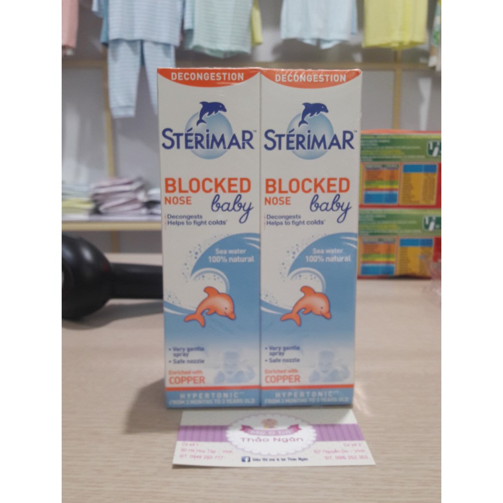 Xịt muối biển Sterimar kháng viêm