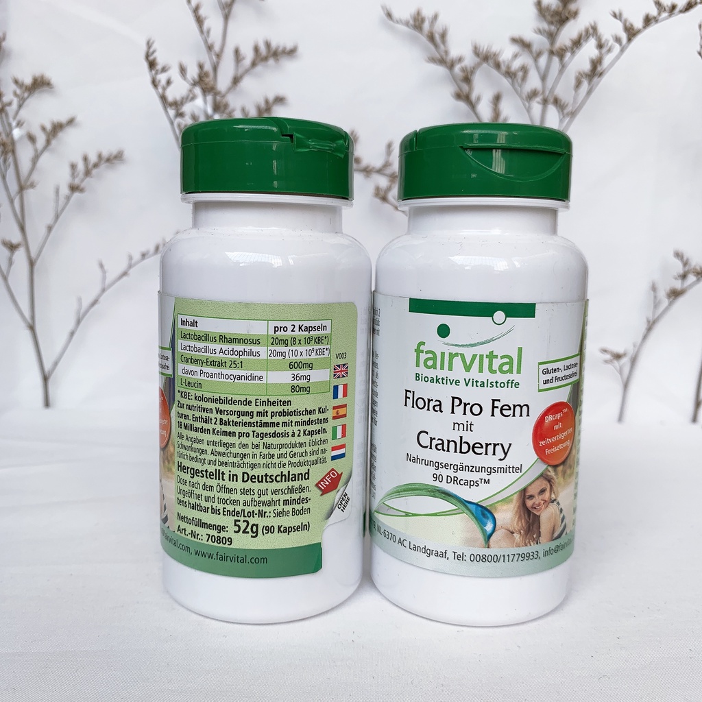 Viên uống phụ khoa fairvital giúp làm sạch - ảnh sản phẩm 2