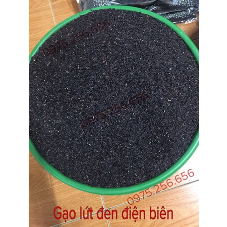 1kg gạo lứt đen dẻo nông sản hữu cơ nông sản sạch đặc sản vùng cao