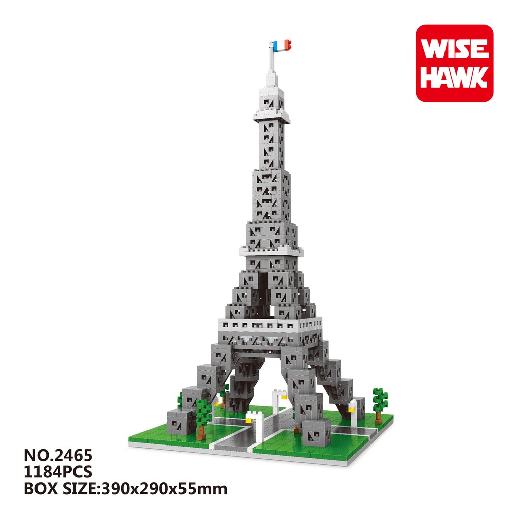 Lego nano WISE HAWK 2457-2468 kỳ quan thế giới NLG0134 #NAGIBLOCK