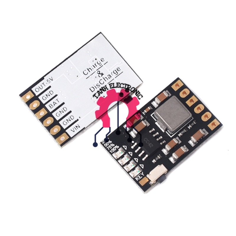 Mạch sạc & bảo vệ pin Lithium 18650 MH-CD42 5V 2A