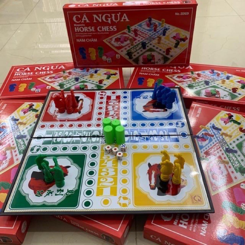Bộ cờ cá ngựa nam châm