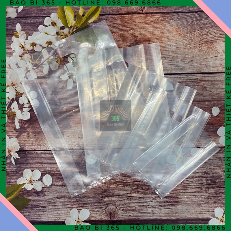 ☎ 0,5 KG - 1KG💥TÚI HỘT XOÀI PE TRONG SUỐT💥 Túi Nilong PE Trong cho Shop Cao Cấp. Dẻo dai, bóng đẹp và sang trọng.