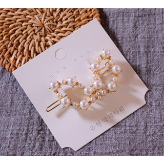 [HOT TREND] Kẹp tóc đính đá - ngọc nhân tạo