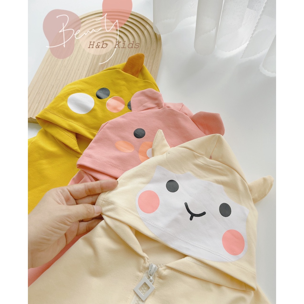 SALE ÁO KHOÁC COTTON GIÀY DẶN CHO BÉ GÁI SIZE 10-19KG(AKHEO)