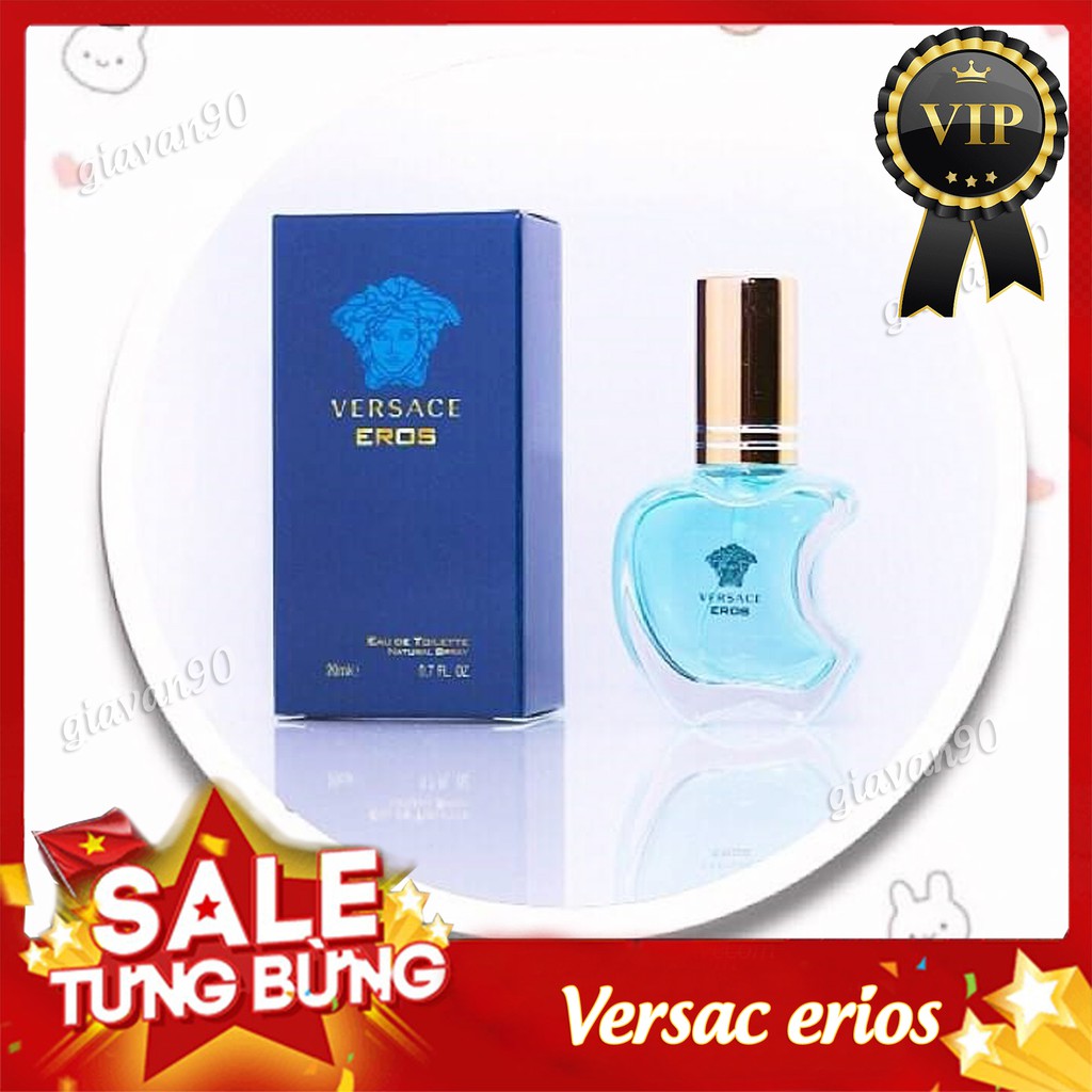 Nước hoa VERSAC ERIOS 🔸CHẤT LƯỢNG TỐT🔸 hương thơm thể hiện sự nam tính mạnh mẽ | Thế Giới Skin Care