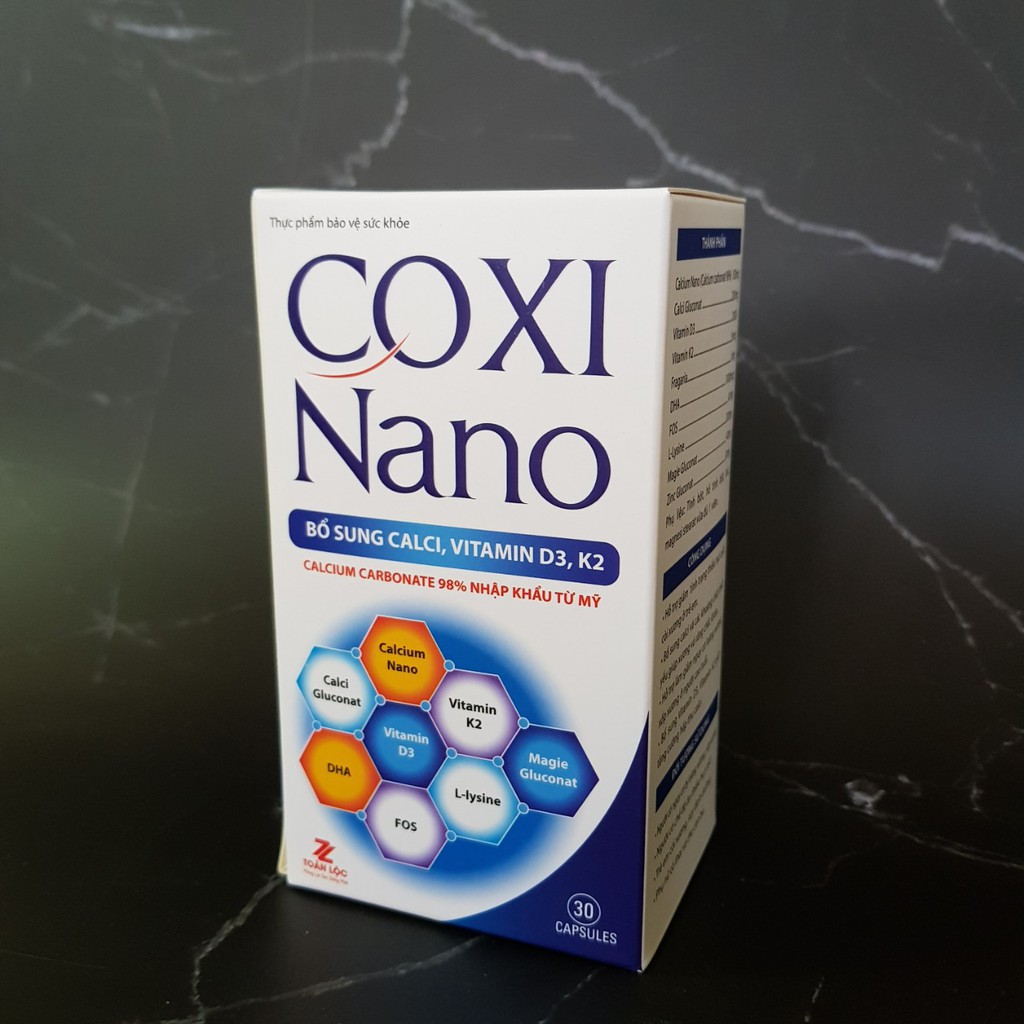 Coxi Nano, bổ sung calci giúp phòng ngừa còi xương, suy dinh dưỡng ở trẻ em