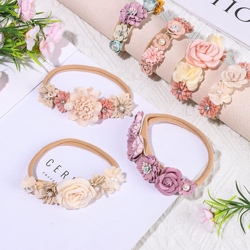 1 Kẹp Tóc Hình Cánh Hoa Ngọt Ngào Cho Bé Sơ Sinh