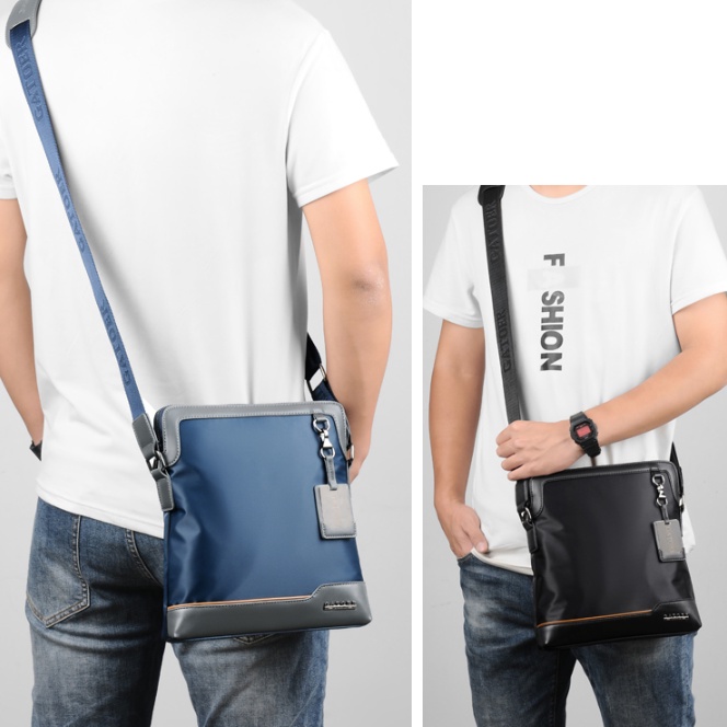 Túi đeo chéo Nam vải Oxford cao cấp chống thấm nước, chống bám bụi - Túi vải đeo chéo Nam sang trọng, tinh tế