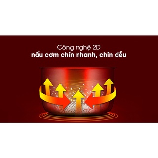 Nồi cơm điện Sharp 1.8 lít KS-N191ETV