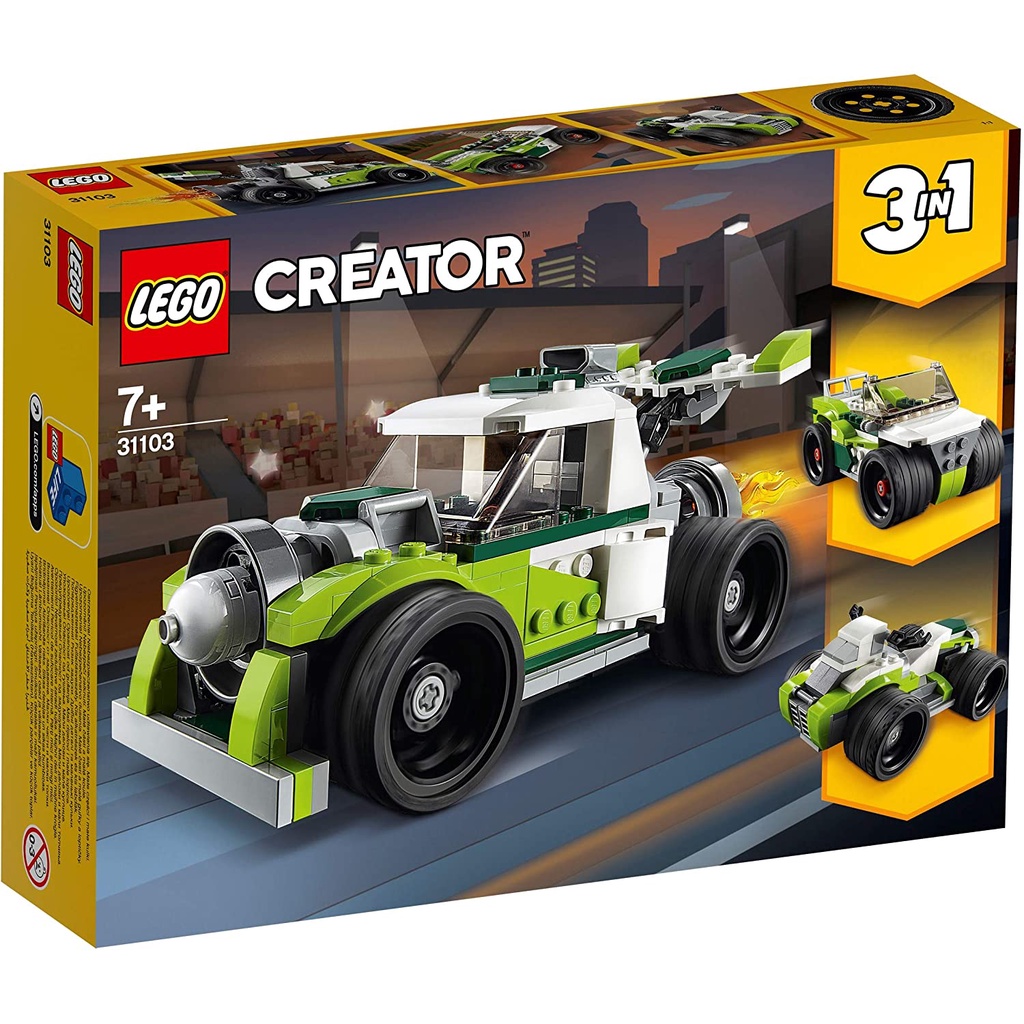 Bộ lắp ráp Xe Tải Tên Lửa - LEGO Creator 31103 (198 Chi Tiết)