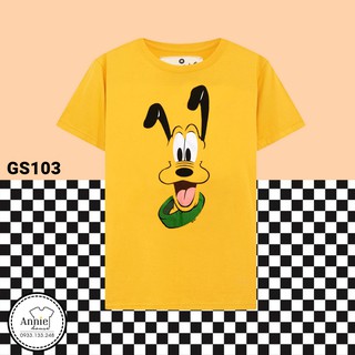 Áo thun hoạt hình chó Pluto Thái Lan GS103 | Shopee Việt Nam