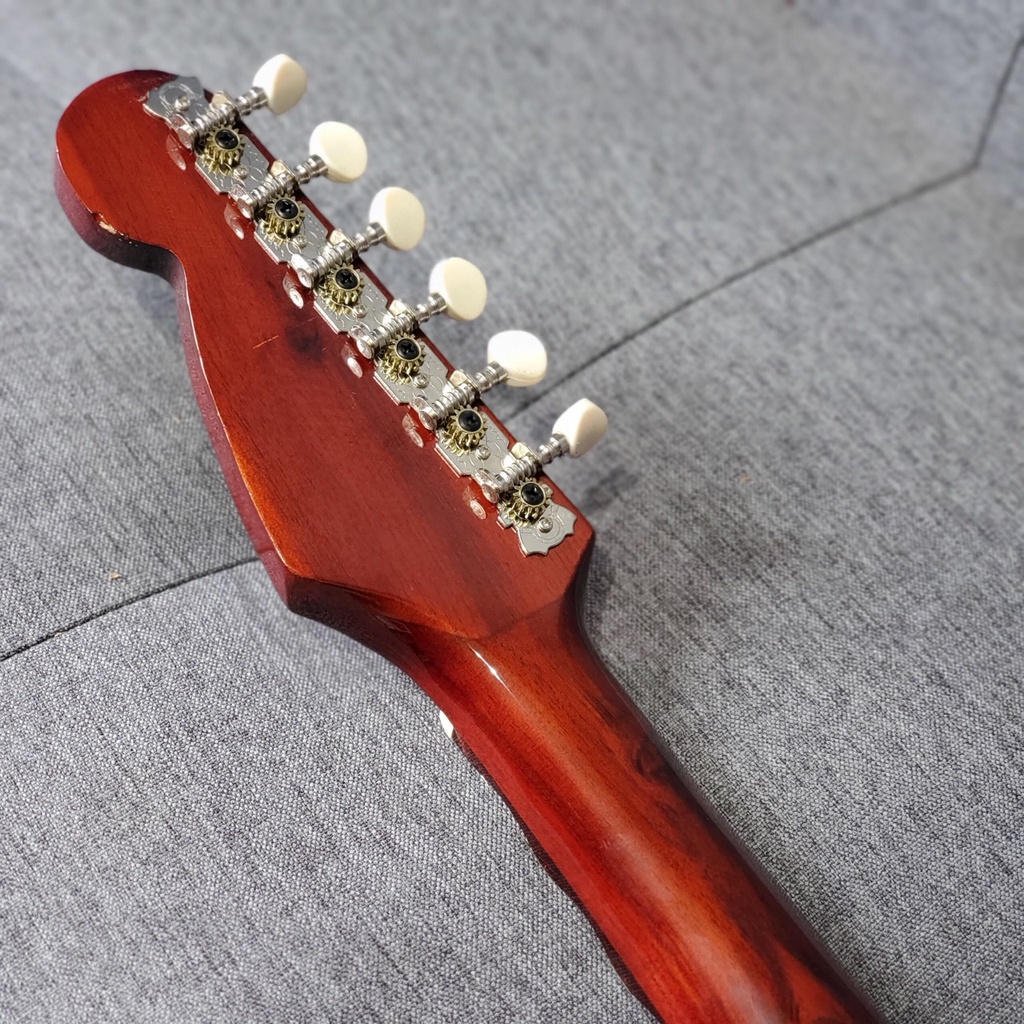 Đàn guitar tân cổ phím lõm - Tặng bao da và phụ kiện - Đàn chuyên cho tân cổ, cải lương