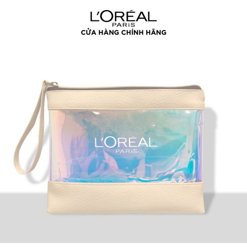 Túi hologram đựng đồ trang điểm (quà tặng Loreal)