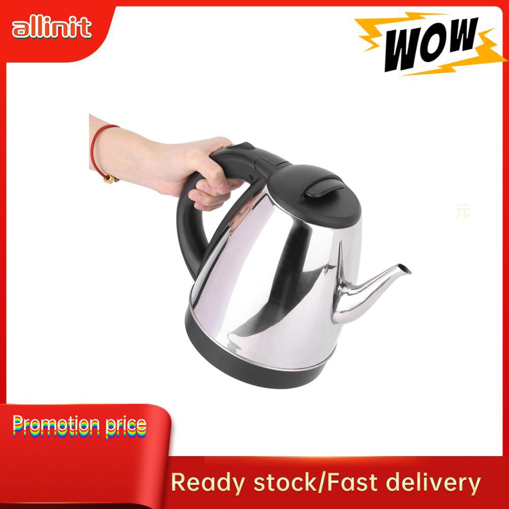 Allinit 1.5L Household Stainless Steel Electric Kettle Water Boiler Heating Pot AU Plug 220V