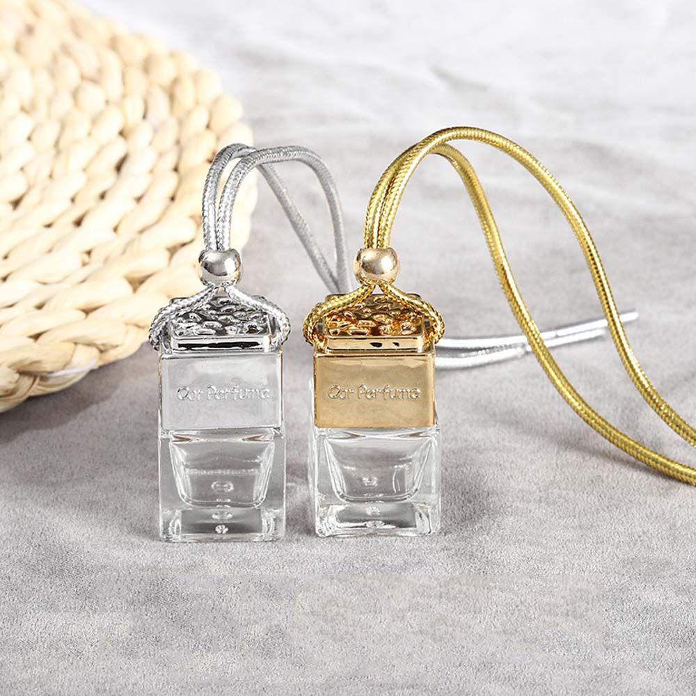 Lọ Thủy Tinh Rỗng Đựng Nước Hoa 10ML Treo Xe Hơi