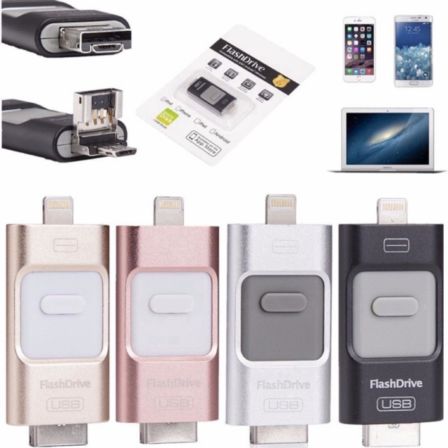 Ổ USB Flash 256gb 512gb Cho Iphone X / 7 Plus / Ipad