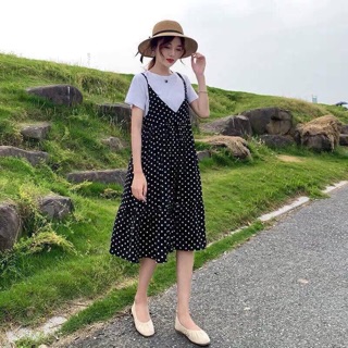 Váy yếm bầu