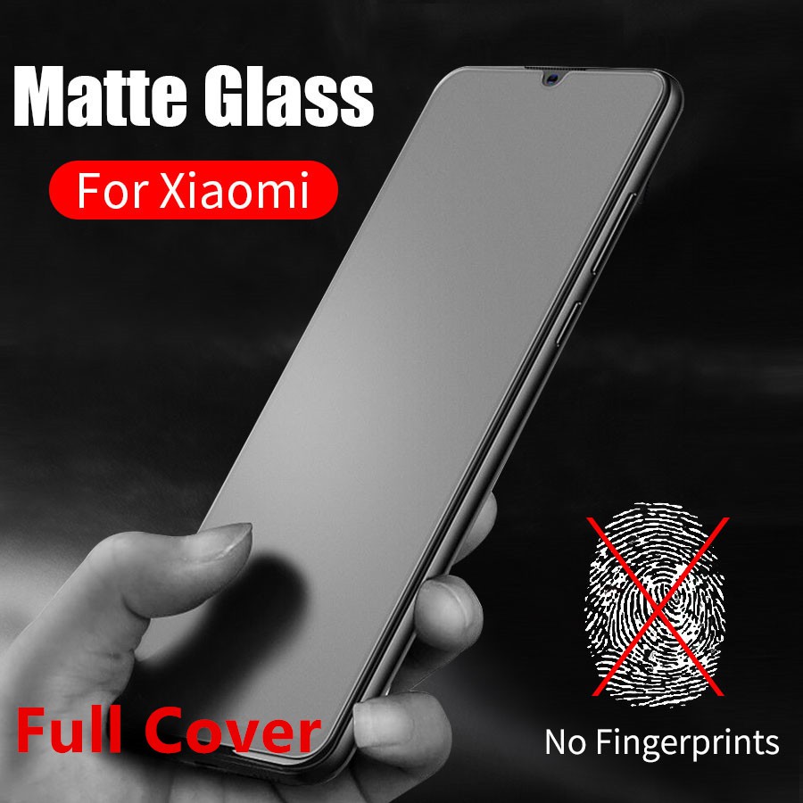 Kính cường lực nhám bảo vệ màn hình cho Xiaomi Redmi S2 8a 6 6A k20 k30 note9s note9 Note 7 6 9 10 5G 10s 8 pro t 8pro 8t 9 9pro 9s