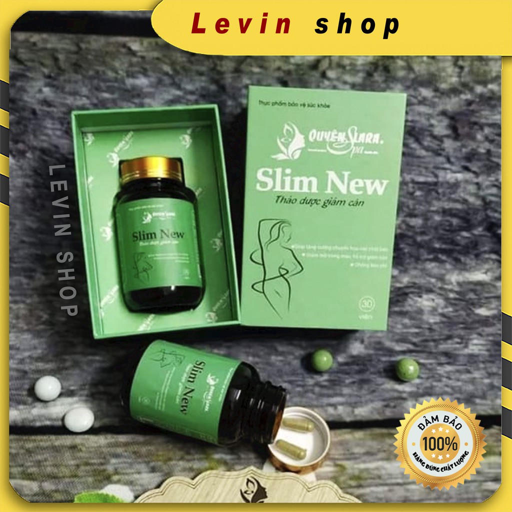 Viên giảm cân thiên nhiên Slim New - Quyên Lara [Hộp 30 viên] | BigBuy360 - bigbuy360.vn