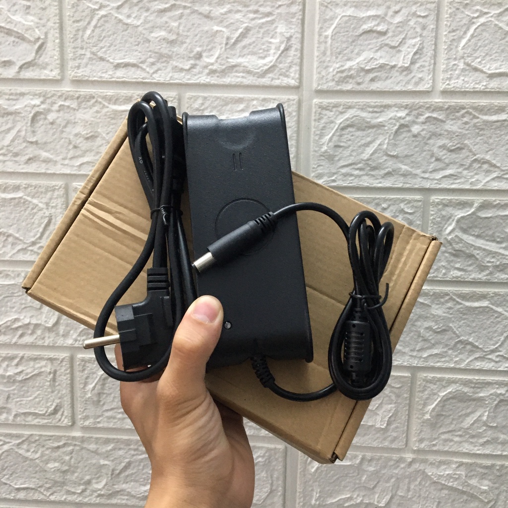 Sạc Laptop Dell chân kim to 19.5v- 4.62a zin xịn