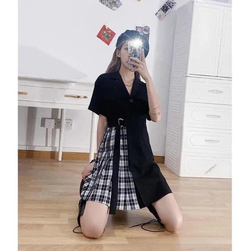 VÁY VEST SIÊU HACK DÁNG