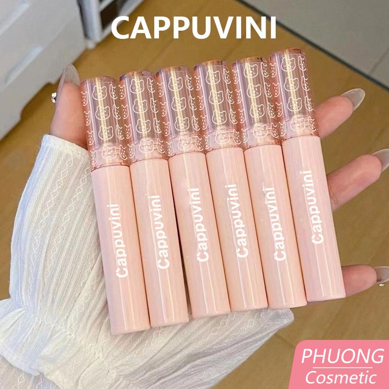 Son Kem Bóng Cappuvini Bubbly Bear Lip Glaze