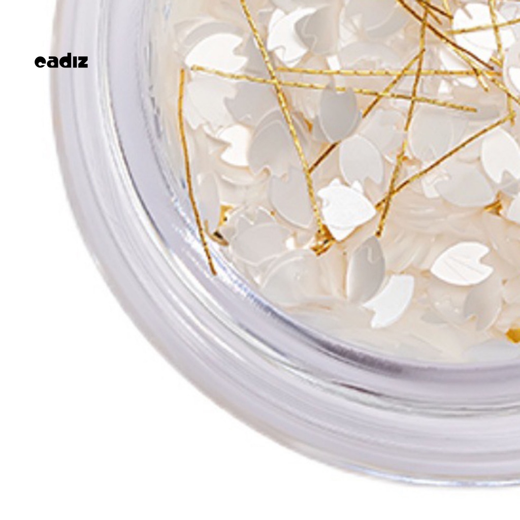 1 Hộp Hạt Charm Đính Móng Tay Lấp Lánh