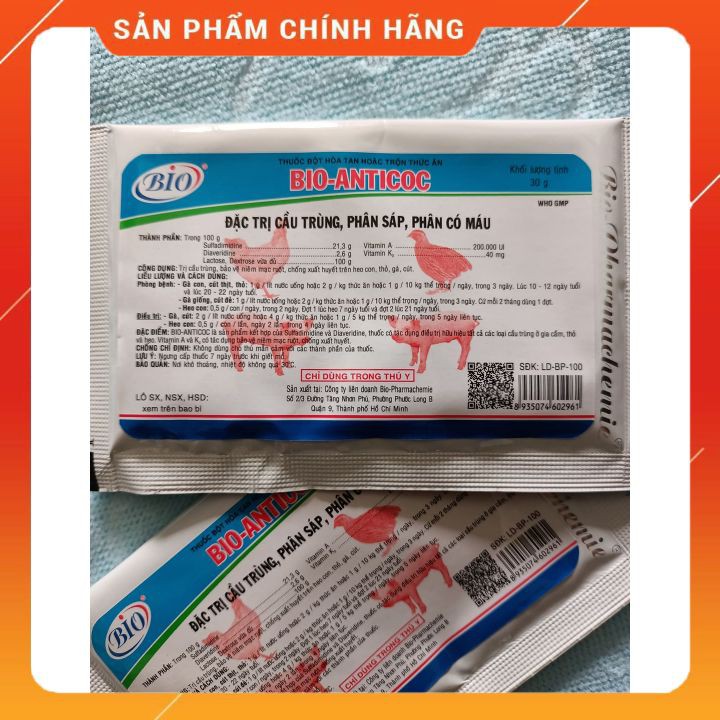 BIO-ANTICOC ĐẶC TRỊ CẦU TRÙNG