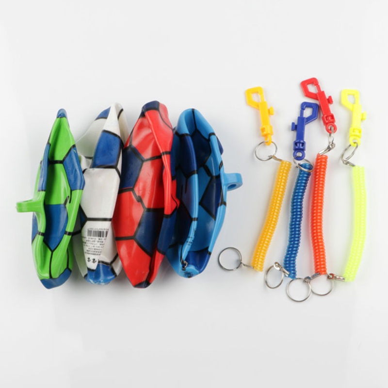 Set 8 Quả Bóng Đá Mini Bằng Cao Su Bơm Hơi Vui Nhộn Cho Bé