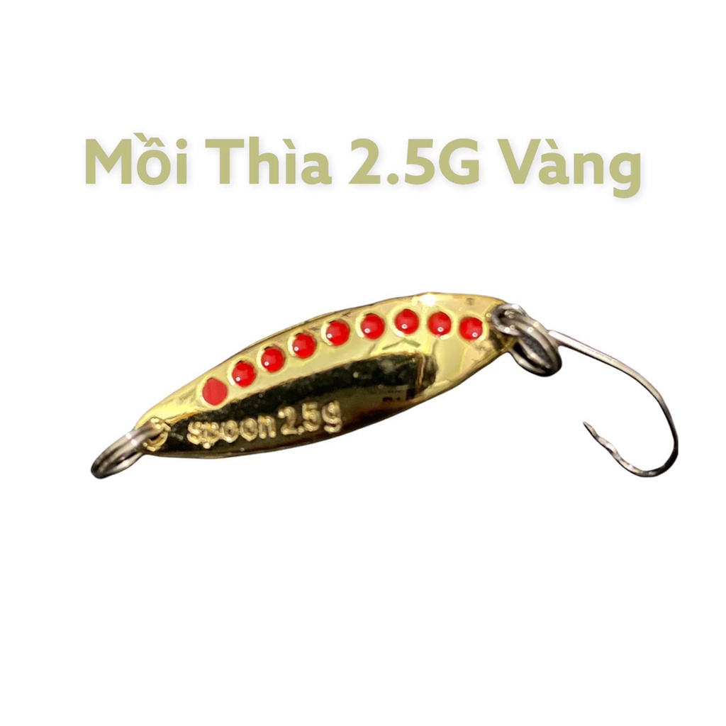 Mồi Thìa Lượn Spoon Sanami Fishing Store Chuyên Câu Cá Suối,Cá Mương,Câu Lure,Mồi Giả