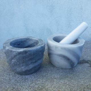 Cối đá non nước - màu đen - 16cm