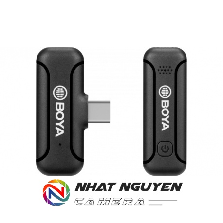 Micro không dây Type C BOYA BY-WM3T1-U (1 người nói) - Mic không dây Boya cho điện thoại cổng USB C ( 1TX+1RX)