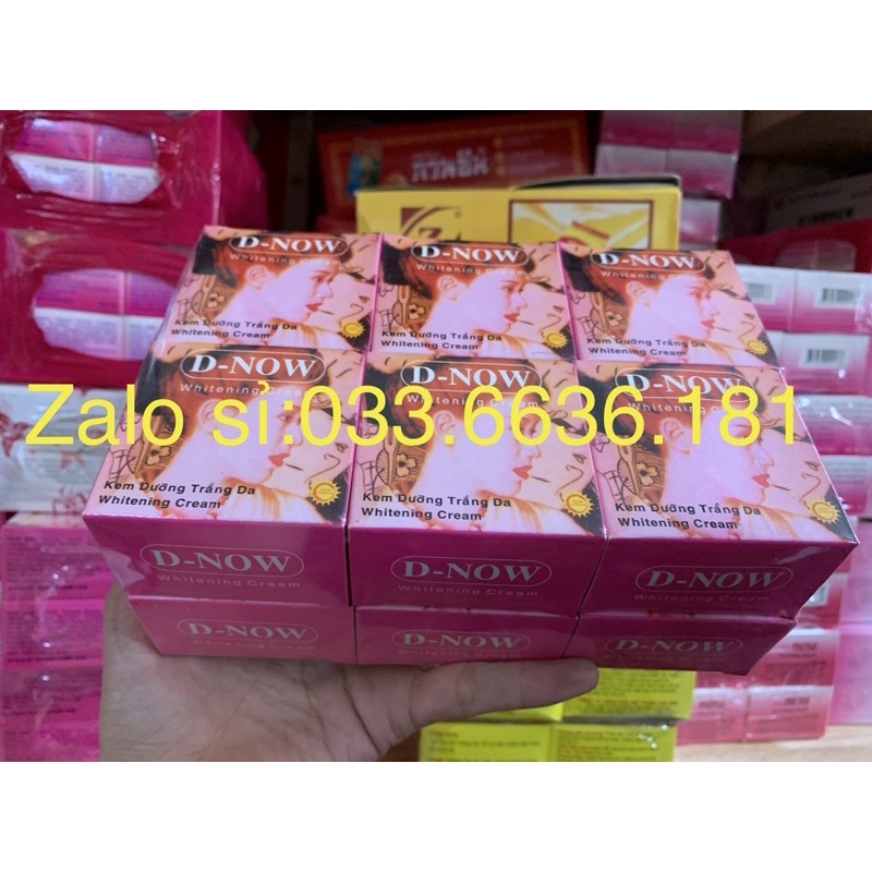 sỉ 10 hủ kem d-now trắng da hủ 5g
